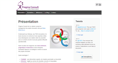 Desktop Screenshot of pragma-consult.fr